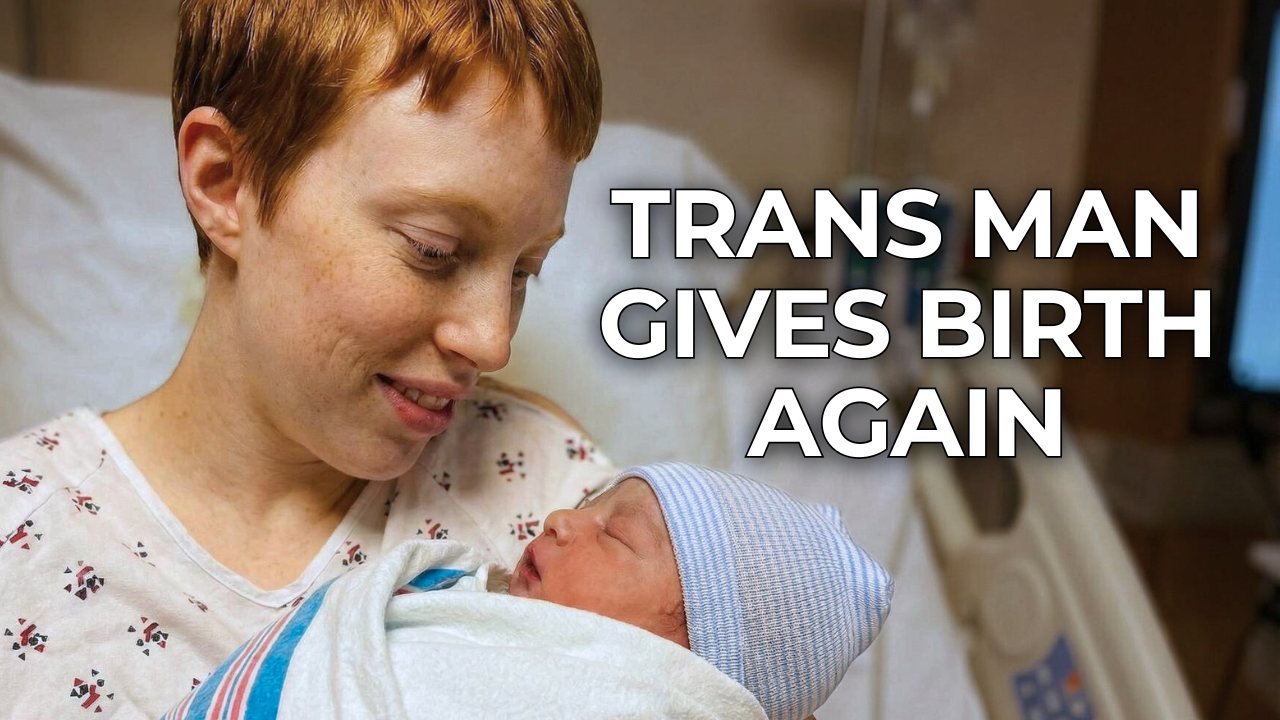 trans man gives birth the second son